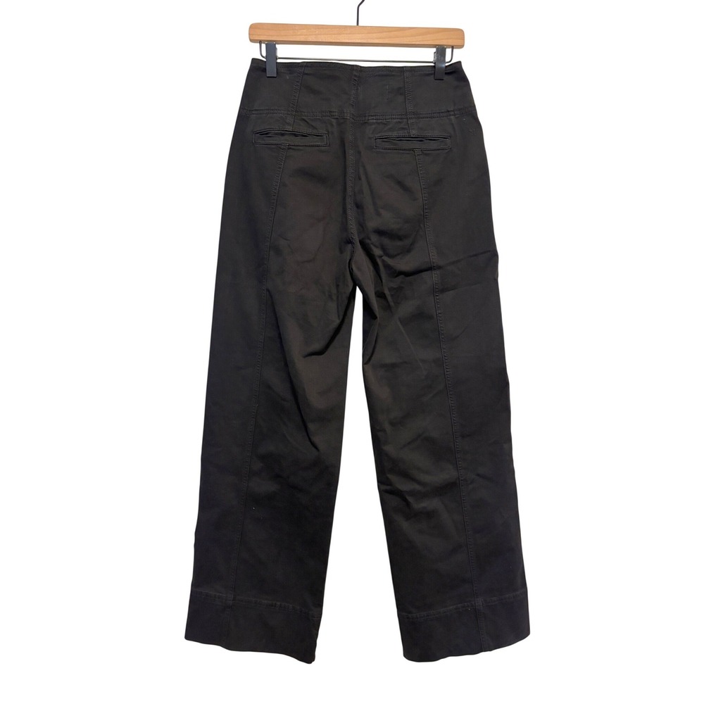 Pilcro and the Letterpress The Seamed Flare Pants High Rise Wide Leg Pants Sz 26 - Picture 4 of 8